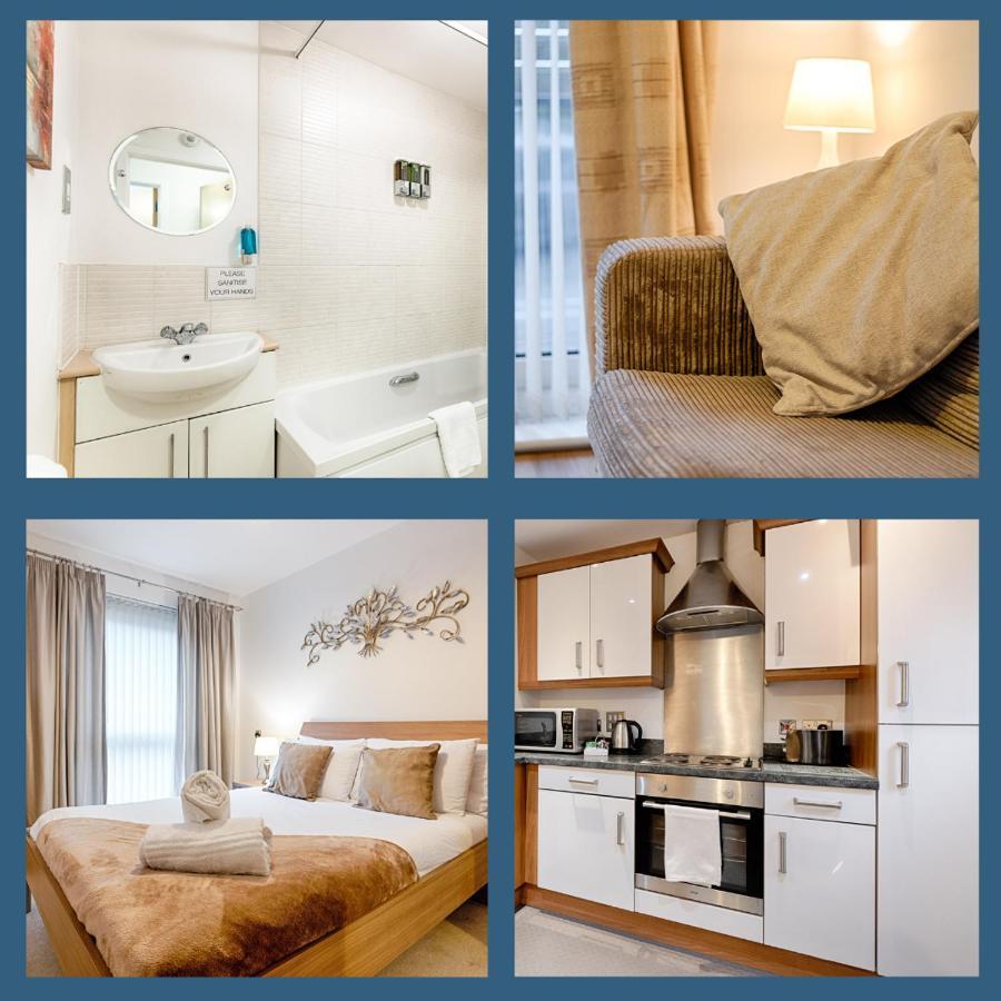 Parking, Balcony, Fully Equipped Kitchen Appartement Swansea Buitenkant foto
